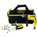 Kit Taladro 13mm 700W SDH700BA+ Bolso con accesorios y herramientas