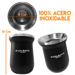 Mate Explorer Apolo 350ml Negro